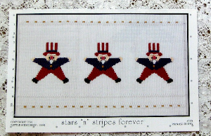 Little Memories Smocking Plate Stars ''N'' Stripes Forever 125 OOP